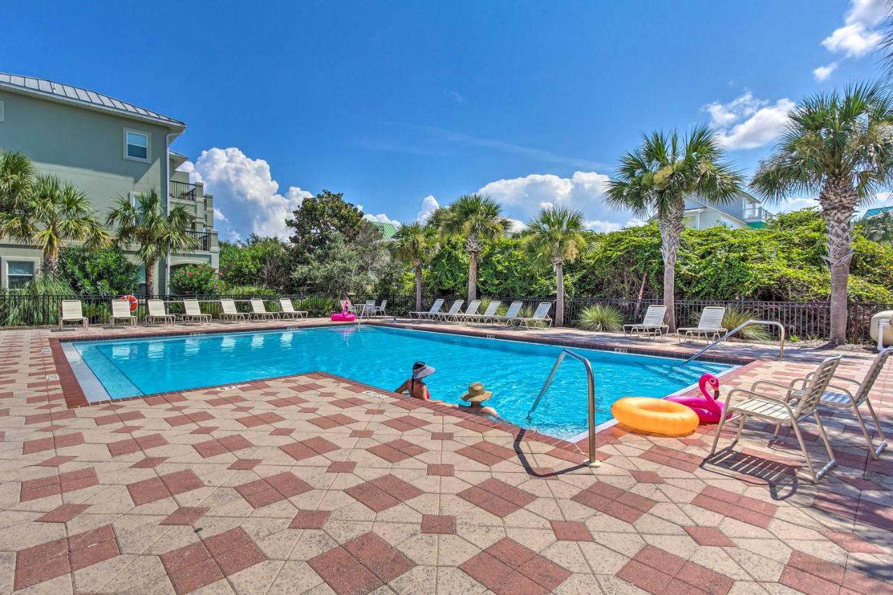 Bright And Modern Townhome Steps To Miramar Beach! Destin Exterior photo